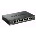 D-Link DES-108 kovový 8-port 10/100 Desktop Switch