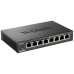 D-Link DES-108 kovový 8-port 10/100 Desktop Switch