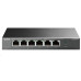 TP-link TL-SF1006P 6x10/100 (4xPOE+) 67W kovový CCTV switch