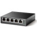 TP-Link TL-SG1005LP 5xGb (4POE+) 40W Desktop Steel Switch