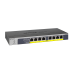 NETGEAR 8-port 10/100/1000Mbps Gigabit Ethernet, Flexible PoE, GS108PP