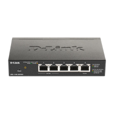 D-Link DGS-1100-05PDV2 5-port Gigabit PoE Powered Smart switch