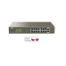 Tenda TEG1116P-16-150W PoE AT Gigabit switch 16x 1Gb/s s PoE 802.3af/at, PoE 135W,Rackmount, Fanless