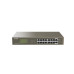 Tenda TEG1116P-16-150W PoE AT Gigabit switch 16x 1Gb/s s PoE 802.3af/at, PoE 135W,Rackmount, Fanless