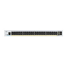 Catalyst C1000-48P-4X-L, 48x 10/100/1000 Ethernet PoE+ ports and 370W PoE budget, 4x 10G SFP+ uplnks