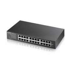 ZYXEL 24xGb fanless rack switch GS1100-24E v3