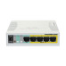 MikroTik Cloud Smart Switch CSS106-1G-4P-1S (RB260GSP), SwOS