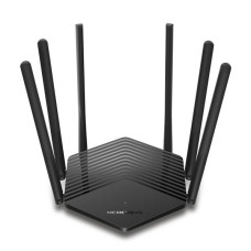 Mercusys Wireless Dual Band Gigabit Router 600 Mbps/2.4 GHz + 1300 Mbps/5 GHz SPEC:  6× anténa