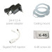 MikroTik cAP ac (RBcAPGi-5acD2nD), 716MHz CPU, 128MB RAM, 2xLAN, 2.4+5GHz, 802.11b/g/n/ac, PoE 802.3af/at, vč. L4 licenc