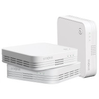 STRONG sada 3 ATRIA Wi-Fi Mesh Home TRIO PACK 1200/ Wi-Fi 802.11a/b/g/n/ac/ 1200 Mbit/s/ 2,4GHz a 5GHz/ 3x LAN/ bílý