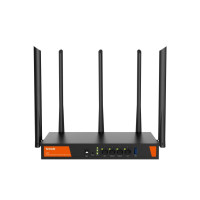 Tenda W30E WiFi Hotspot AX3000 Gigabit Router, 1x GWAN, 2x GWAN/LAN, 1x GLAN, VPN, Captive portal