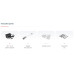 MikroTik cAP LTE12 ax, cAPGi-5HaxD2HaxD&EG12-EA, Quad core 1.8 GHz, 2,4/5GHz Wi-Fi 6, LTE12, 2x GbE PoE+ in/out, L4