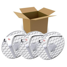 MikroTik RBLHG-5nD-3 Outdoor 802.11an 24,5dBi jednotka LHG 5 (3pack)