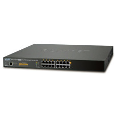 Planet UPOE-800G Ultra PoE+ injektor, 8 portů, Gigabit, 802.3bt <400W (90W/port), scheduler+watchdog