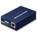 Planet LRP-101UH, UTP PoE extender, master, 10/100Base-TX, PoE 802.3at-30W, EFT+ESD, dosah 500m, -20 až 70°C