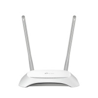 TP-LINK Wireless N Router,802.11b/g/n, 2T2R,  300Mbps/2.4GHz,  5 10/100M Ports,  2x anténa, IPv6