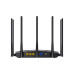 Tenda TX2 Pro AX1500 WiFi6 Router, 1x GWAN, 3x GLAN, IPv6, 5x 6dBi anténa, WPA3, CZ App