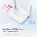 Mercusys MR20 AC750 Wifi Router Dual Band Wifi Router, 3x10/100 RJ45, 2x anténa