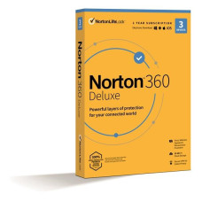 NORTON 360 DELUXE 25GB +VPN 1 uživatel pro 3 zařízení na 1 rok BOX