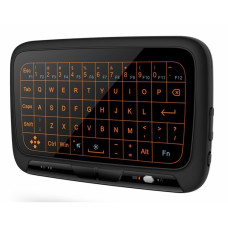 XtendLan bezdrátový dálkový ovladač H18B/ s podsvitem/ vestavěná klávesnice/ kompatibilní s Android/ W10/ Linux/ černý