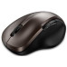 Genius Ergo 8200S Myš, bezdrátová, optická, 1200dpi, 5 tlačítek, tichá, BlueEye senzor, USB, čokoládová