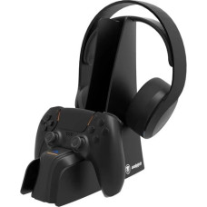 SnakeByte Dual Charge 5 & Headset Stand, PS5, černá