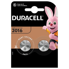 Duracell Lithiová knoflíková baterie CR2016 2ks