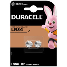 Duracell Alkalická knoflíková baterie LR54 2 ks