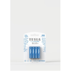 Tesla AAA BLUE+ zinkouhlíková, 4 ks, ND
