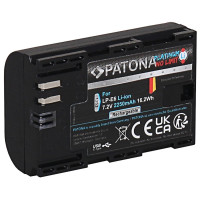 PATONA baterie pro foto Canon LP-E6NH 2250mAh Li-Ion Platinum USB-C nabíjení