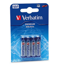 VERBATIM baterie AAA 1,5V Alkalické blister 4ks