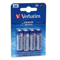 VERBATIM baterie AA 1,5V Alkalické blister 4ks