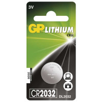 GP CR2032 - 1 ks 
Široký rozsah provozních