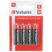 VERBATIM baterie AA 1,5V Alkalické blister 4ks