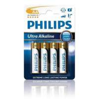 Philips baterie AA ExtremeLife+, alkalická - 4ks