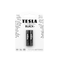 TESLA - baterie AAA BLACK+, 2ks, LR03