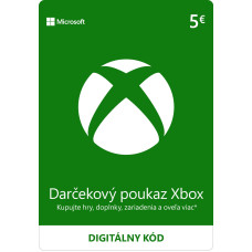ESD XBOX - Dárková karta Xbox 5 EUR