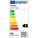 IMMAX NEO LITE TUDO SMART stropní svítidlo s RGB podsvícením 40x40cm, 50W Wi-Fi černá, TUYA