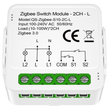 IMMAX NEO SMART kontroler (L) V8 2-tlačítkový Zigbee 3.0, TUYA