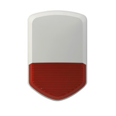 iGET SECURITY P11v2 - Bezdrátová venkovní siréna 100 dB, indikace alarmu pomocí červené LED diody, 230V, pro M2B/M3B