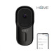 iGET HOME Doorbell DS1 Black - WiFi bateriový videozvonek, FullHD, obousměrný zvuk, CZ aplikace