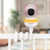 EVOLVEO Baby Monitor N5 - Set videochůvičky s 360° dohledem, obousměrnou komunikací a ukolébavkami,
