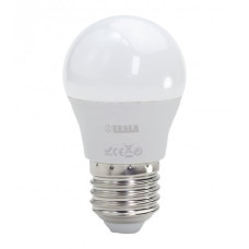 Tesla LED žárovka miniglobe BULB E27/5W/230V/450lm/25 000h/3000K teplá bílá/220st