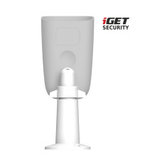 iGET SECURITY EP27 White - přídavný silný kovový držák pro kameru iGET SECURITY EP26 White