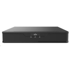 Uniview NVR, 8 PoE (Max 108W) kanálů, H.265, 1x HDD, 8Mpix (64Mbps/64Mbps), HDMI, VGA, 4K, ONVIF, 2 x USB, audio