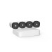Tenda K4P-4TR - PoE kamerový set 4MPx, 4CH NVR + 4x IP kamera 4MPx, IP67, zvuk, web. rozhraní,CZ app