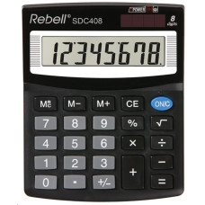 REBELL kalkulačka - SDC408 - černá