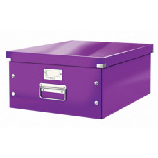 Univerzální krabice Leitz Click&Store, velikost L (A3), purpurová
