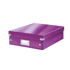 Organizační box Leitz Click&Store, velikost M, purpurová