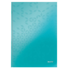 Zápisník Leitz WOW, A4, linka, ledově modrá